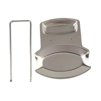 Stainless Steel Pot Lid Rack Detachable Pan Cover Shelf Kitchen Multifunctional Spatula Holder Spoon Stand Kitchen Accessories