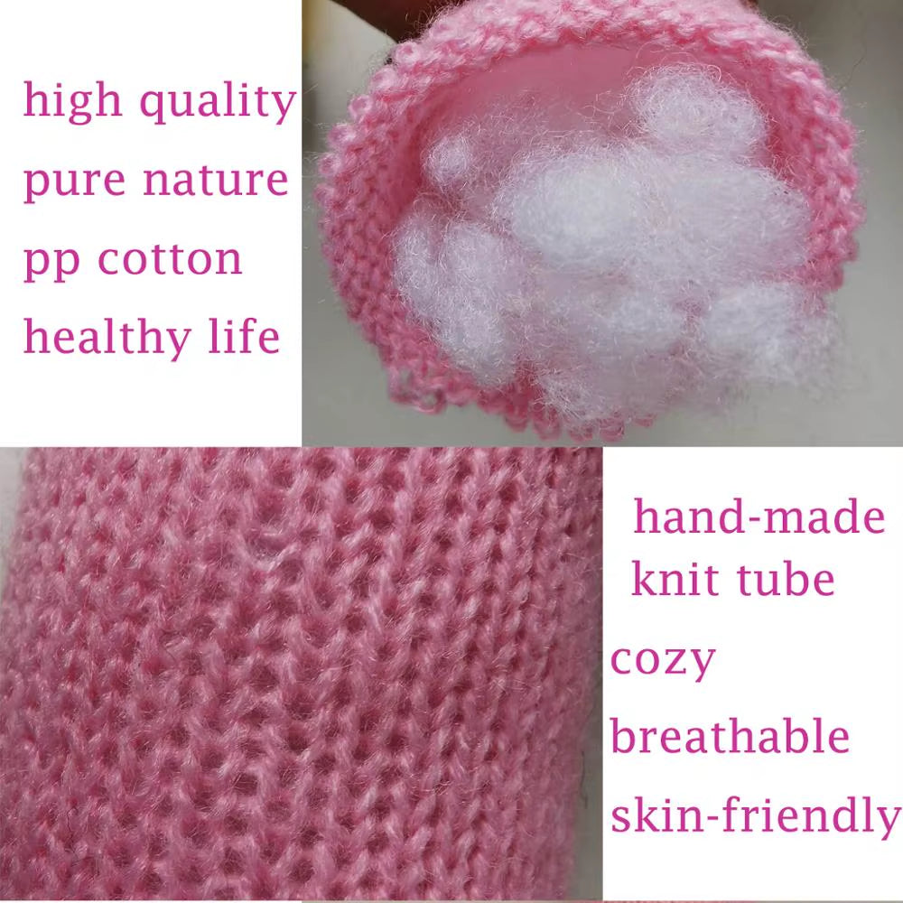 Cotton DIY Hand Knot Back Cushions Cozy Car Lumbar Pillow Home Decorative Sofa Seat Cushion Soft Office Hand Rest Pillows