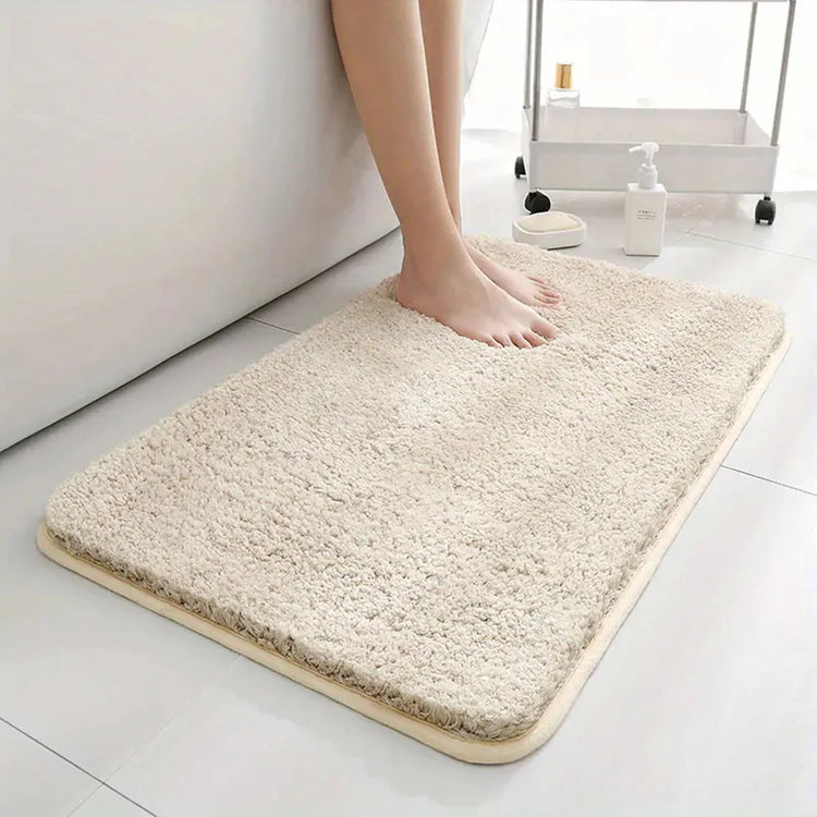 Anti-Slip Bathroom Floor Mat Water Absorbent Bath Mat Home Decoration