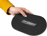 5 3/4" X 9 1/2" Oval Reusable Furniture Sliders for Hard Surfaces - Effortless Moving and Surface Protection, Brown (8 Pack)