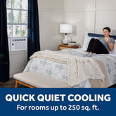 Small Room Window Air Conditioner , Remote Included ( 115-Volt , 6000-BTU )