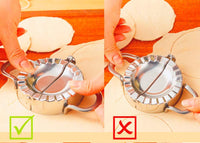 Stainless Steel Empanada Press Dumpling Maker Kitchen Accessories