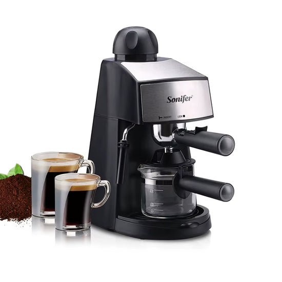 Italian Expresso Coffee Machine Dolce Milk Frother Home Appliances Electric Foam Cappuccino Coffee Maker Semi Automatic