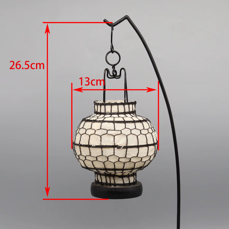 Iron Wired Lantern, Hand Woven Chinese Lantern, Home Decoration, Table Accessory