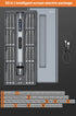 50 in 1 Electric Screwdriver Precision Repair Power Tools Set Magnetic Screw Driver Bits for Home Appliances Watch Phones