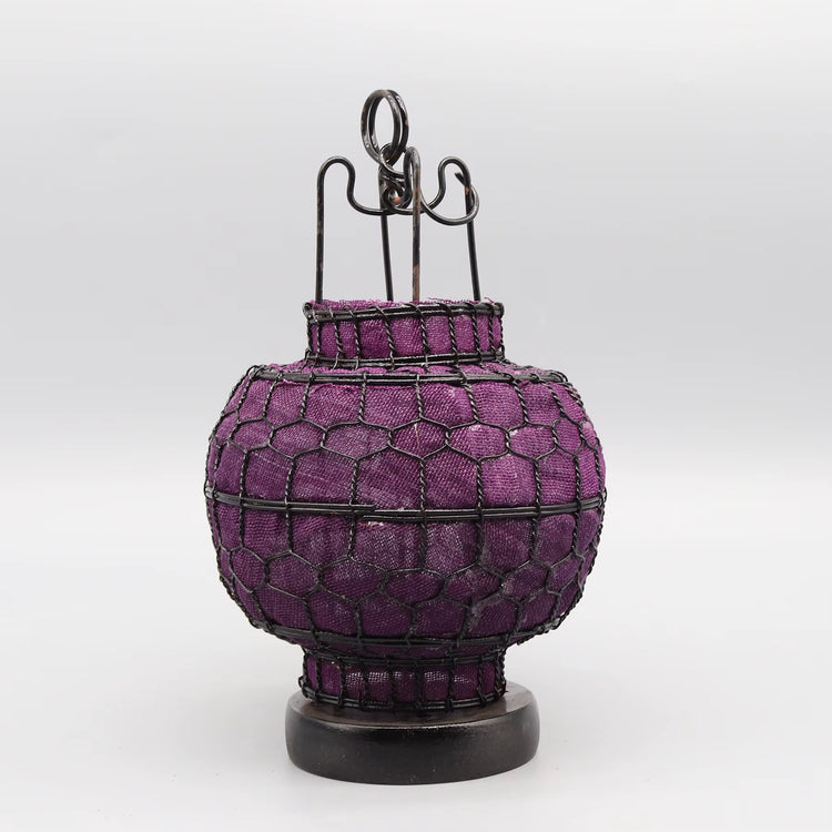 Iron Wired Lantern, Hand Woven Chinese Lantern, Home Decoration, Table Accessory