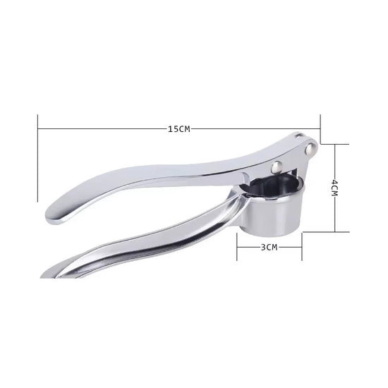 Kitchen Zinc Alloy Steel Garlic Smasher Squeezer Manual Press Grinding Tool Kitchen Accessories Kitchen Gadgets and Accessories