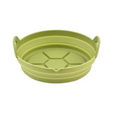 1/2 Airfryer Silicone Basket Oven Baking Tray Silicone Mold for Air Fryer Pizza Fried Chicken Basket Air Fryer Baking Dishes Pan