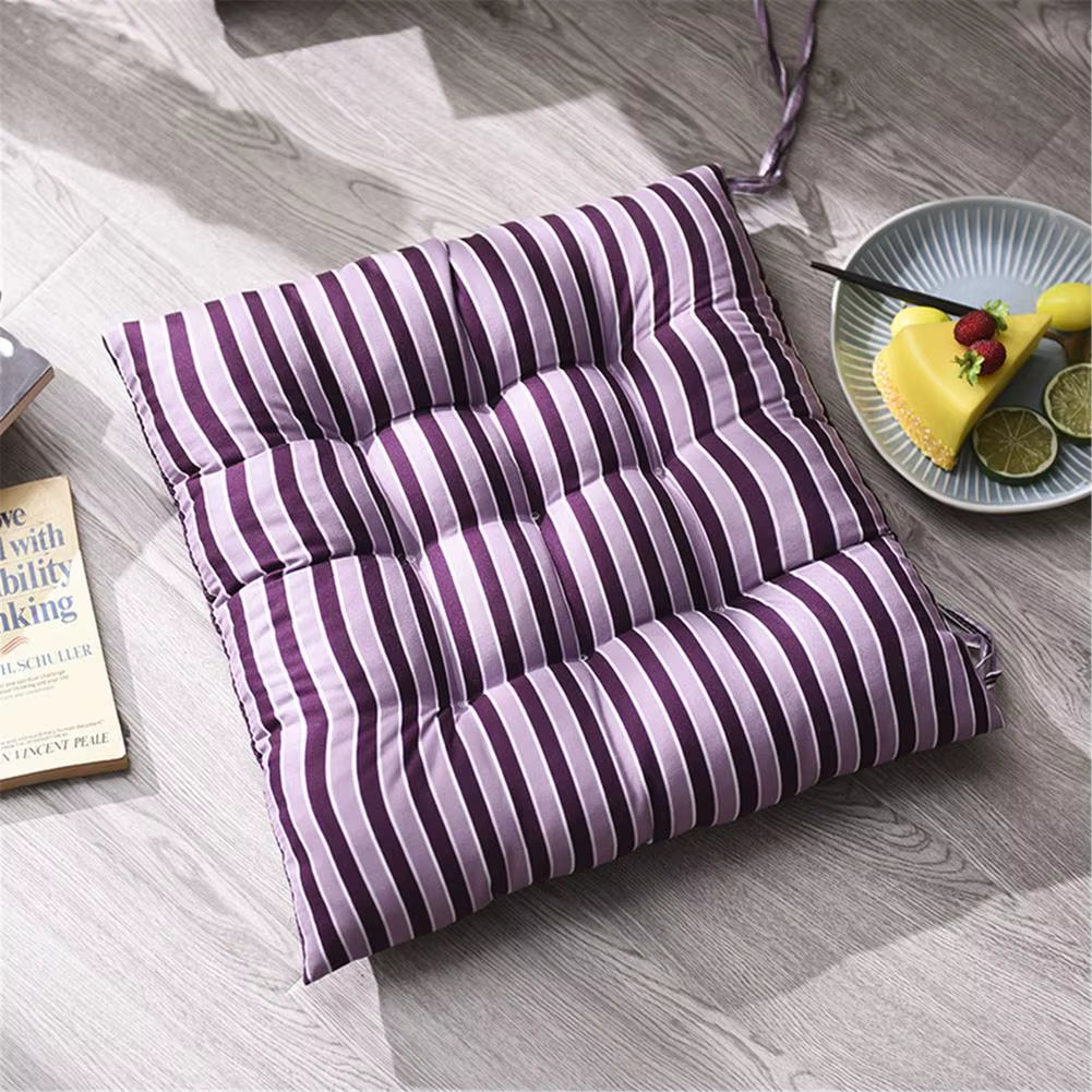 Striped Thicken Chair Cushion Seat Cushions Home Decor Pillows Meditation Cushion Throw Pillows Office Chair Cushion Floor