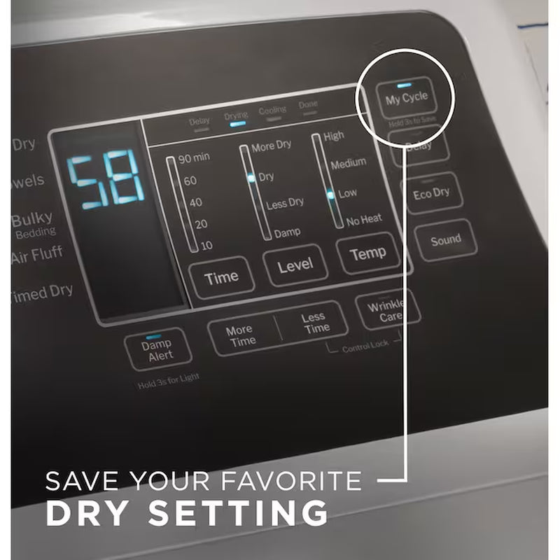 Lar Vented Electric Dryer ( White )