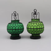 Iron Wired Lantern, Hand Woven Chinese Lantern, Home Decoration, Table Accessory