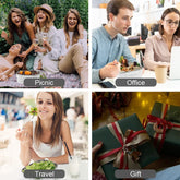 Loncheras Electrica Para Calentar El Almuerzo Comida Caliente Trabajo Carro 110V