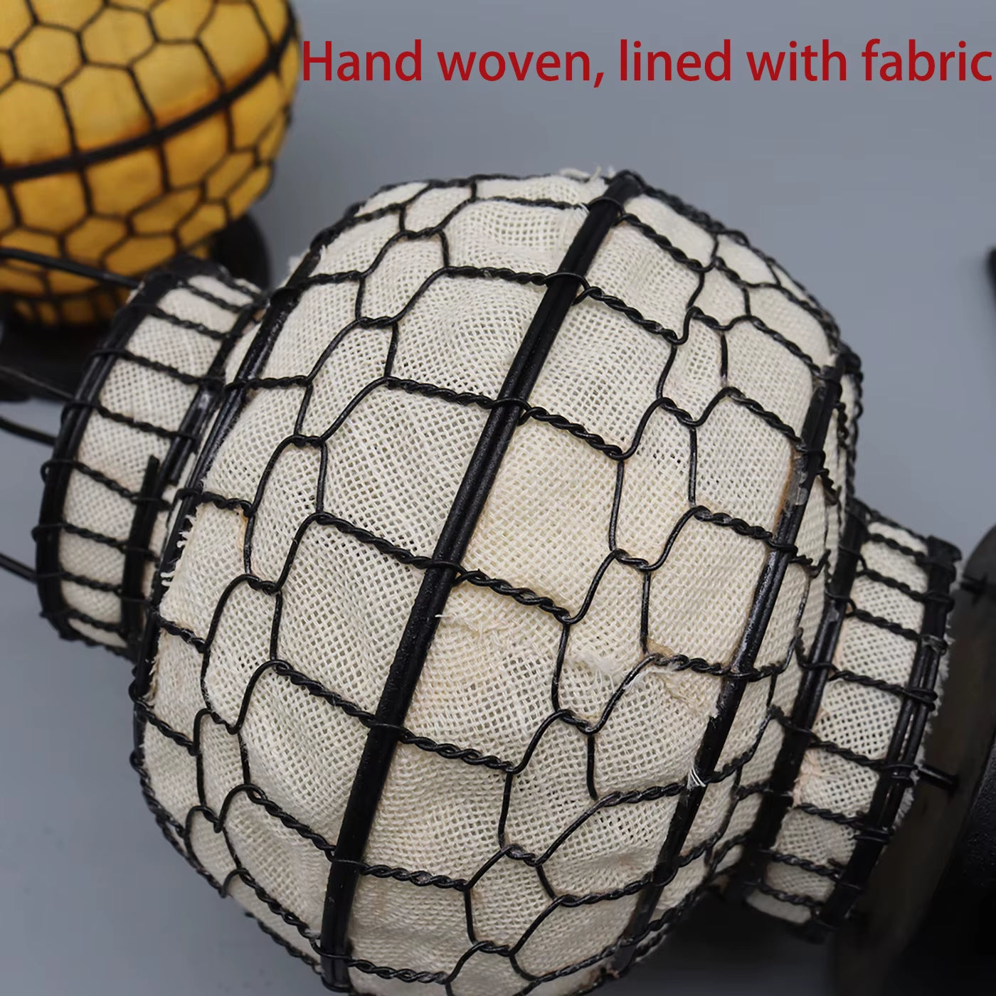 Iron Wired Lantern, Hand Woven Chinese Lantern, Home Decoration, Table Accessory