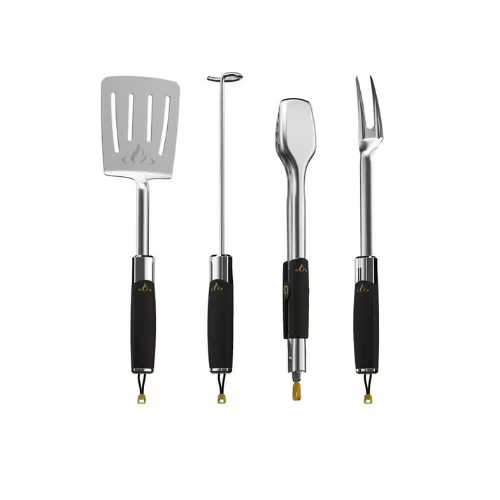 Prime Black Outdoor Pellet Grill Kit - Outdoor Kitchen Accessories