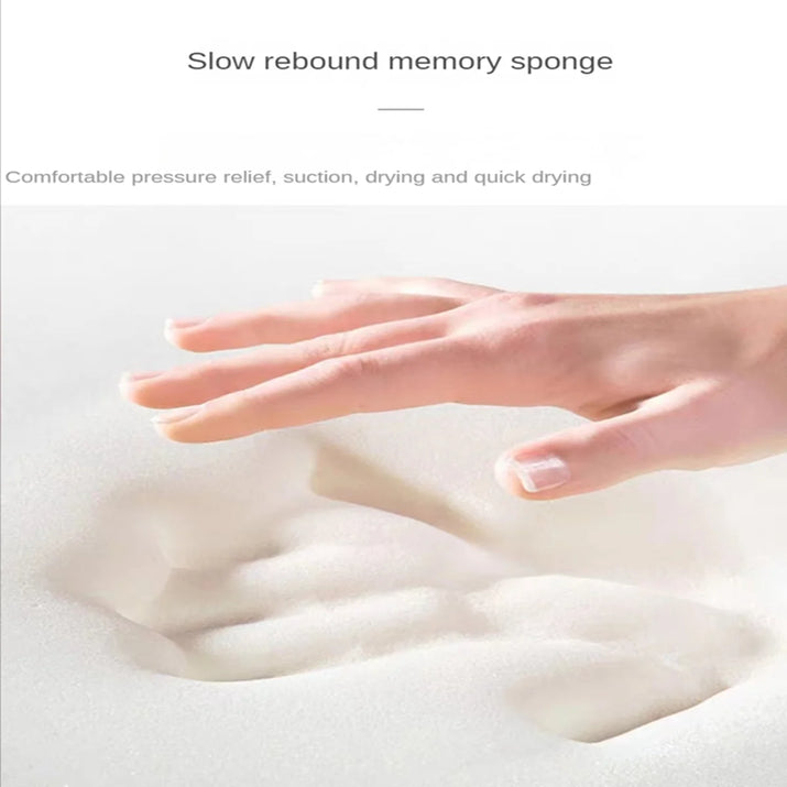 Anti-Slip Bathroom Floor Mat Water Absorbent Bath Mat Home Decoration