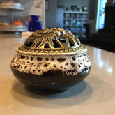 Ceramic Home Decoration Incense Sticks or Cones Burner Porcelain Incense Holder