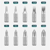 Magnetic Screwdriver Set Bit Hand Tools Hex Torx Screw Driver Car Appliances Funiture Repair Kit Multi-Function Tool Accessories