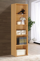 5-Shelf Bookcase, Beech
