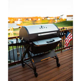 Prime Black Outdoor Pellet Grill Kit - Outdoor Kitchen Accessories