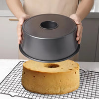 1Pc, Fluted Tube Cake Pan, Baking Cake Mold, Cake Pan, Oven Accessories, Baking Tools, Kitchen Gadgets, Kitchen Accessories