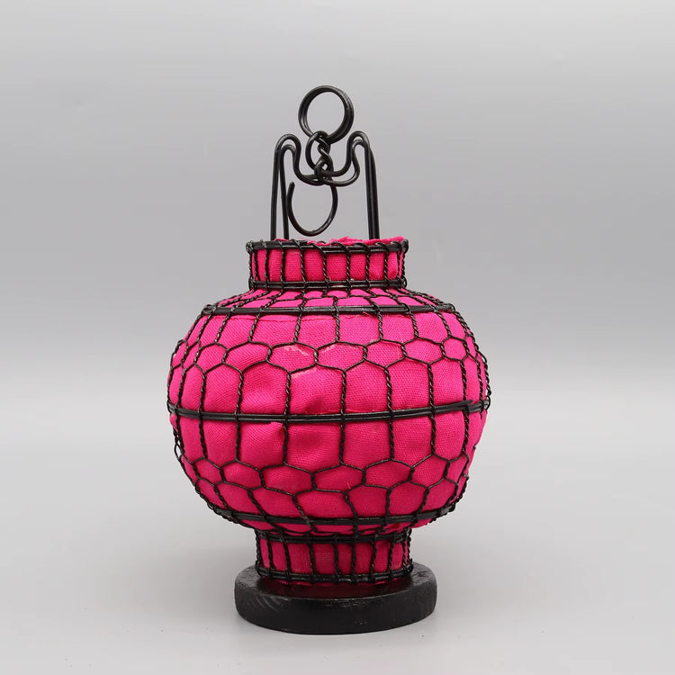 Iron Wired Lantern, Hand Woven Chinese Lantern, Home Decoration, Table Accessory