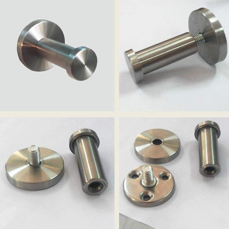 round Wall Mirror Decorative Mirror, Hanging Mirror with Hanging Strap Silver Hardware Hooker/Hanger (Black, 20&