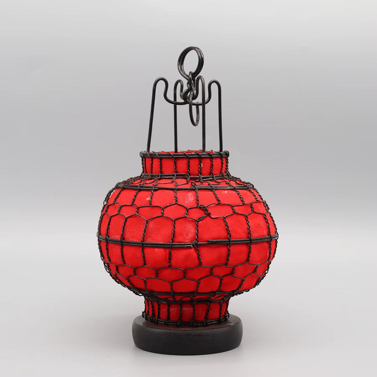 Iron Wired Lantern, Hand Woven Chinese Lantern, Home Decoration, Table Accessory