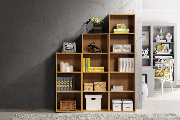 5-Shelf Bookcase, Beech
