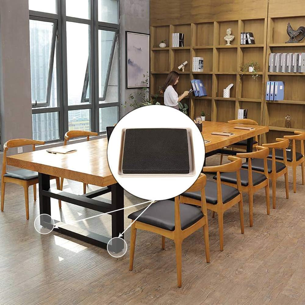 8 Pack Reusable Large Furniture Movers Sliders for Carpet, 5" Square Furniture Moving Pads, Carpet Sliders for Heavy Sofa Bed Couch Fridge, Furniture Glides Easily and Quickly (Beige)