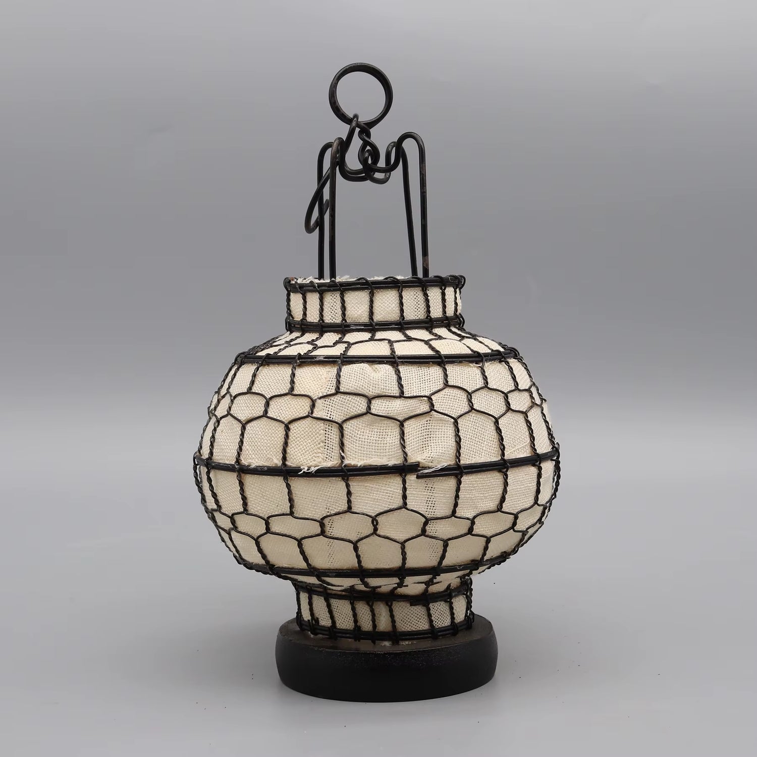 Iron Wired Lantern, Hand Woven Chinese Lantern, Home Decoration, Table Accessory