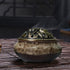 Ceramic Home Decoration Incense Sticks or Cones Burner Porcelain Incense Holder