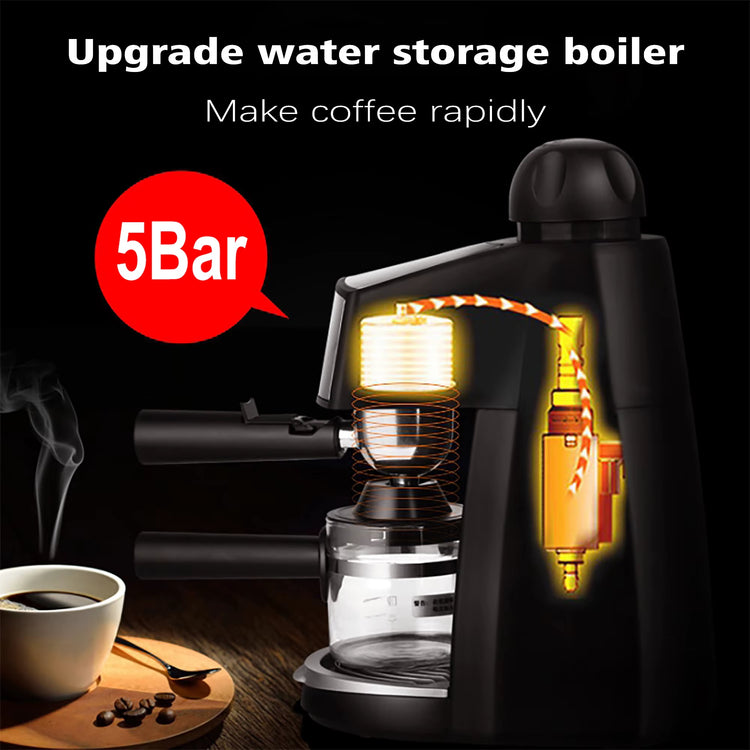 Italian Expresso Coffee Machine Dolce Milk Frother Home Appliances Electric Foam Cappuccino Coffee Maker Semi Automatic